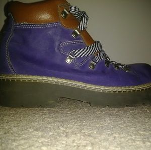 Vintage hiking boots